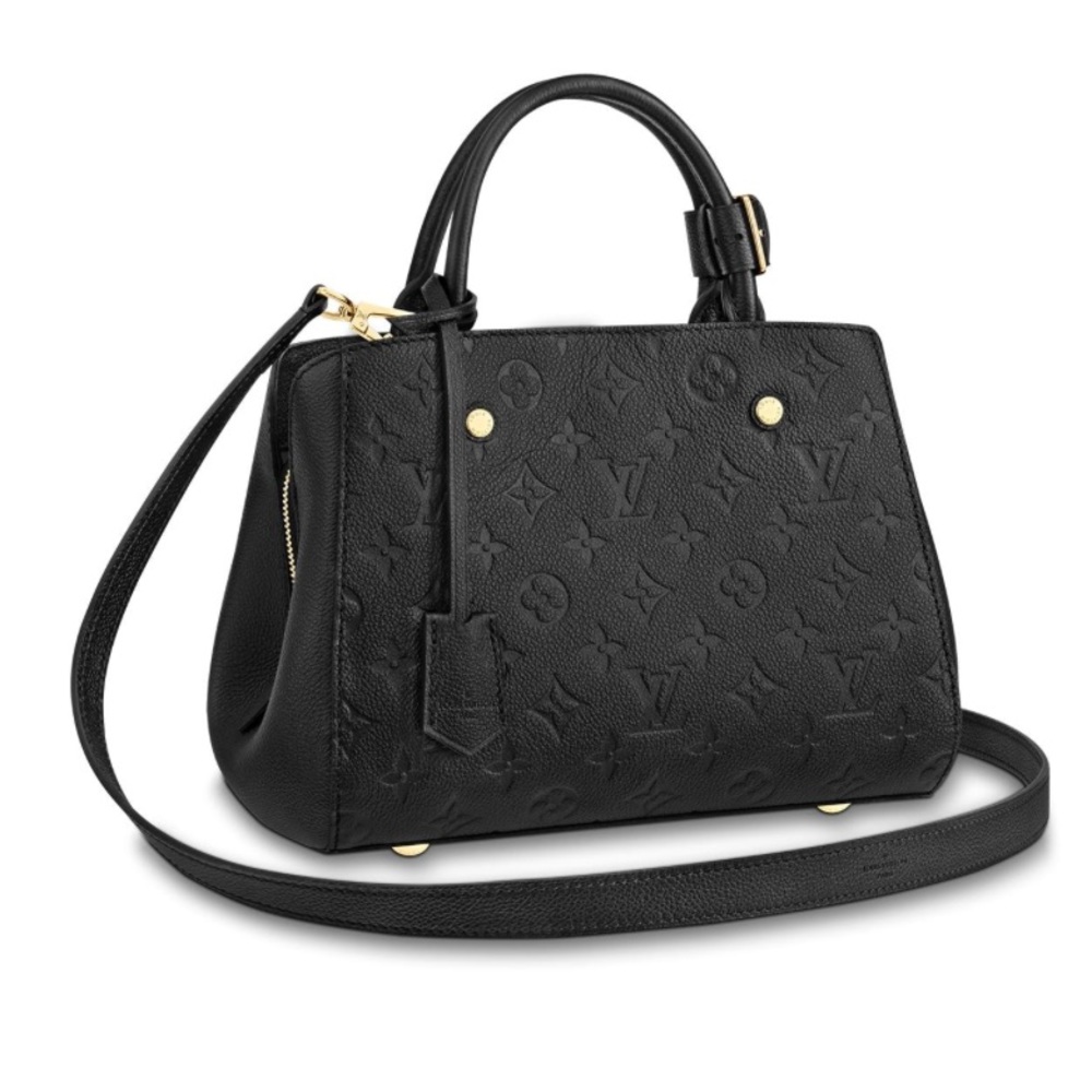 NWT Louis Vuitton Noir Montaigne BB